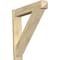 Ekena Millwork Traditional Arts & Crafts Rough Sawn Outlooker, Douglas Fir, 8"W x 42"D x 42"H OUT08X42X42TRA03RDF - alternate 1